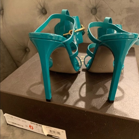 Gucci Ursula Springwater Sandal (green) - Picture 7 of 8